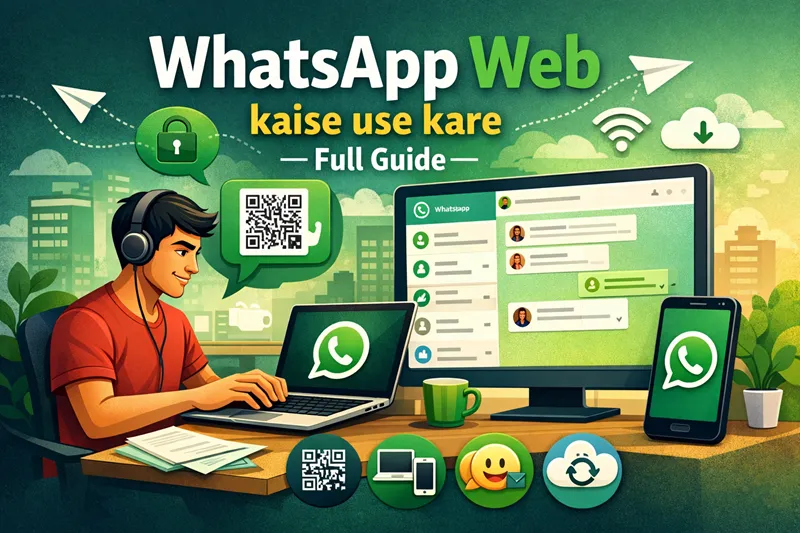 WhatsApp Web kaise use kare – full guide